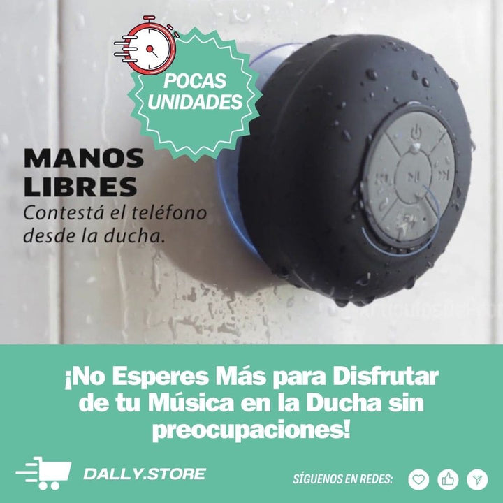 MINI PARLANTE IMPERMEABLE PARA DUCHA