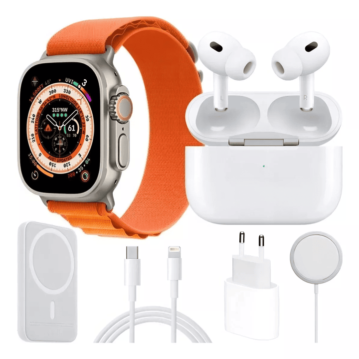 COMBO SMARTWHATCH + AIRPODS PRO 8X ULTRA