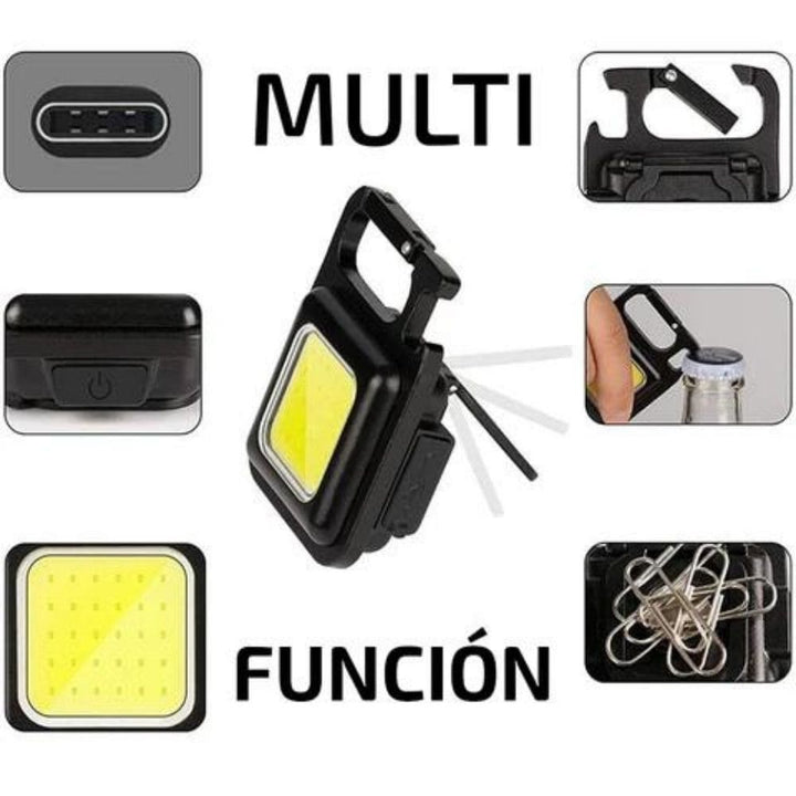 MINI LINTERNA TÁCTICA LED RECARGABLE X 2