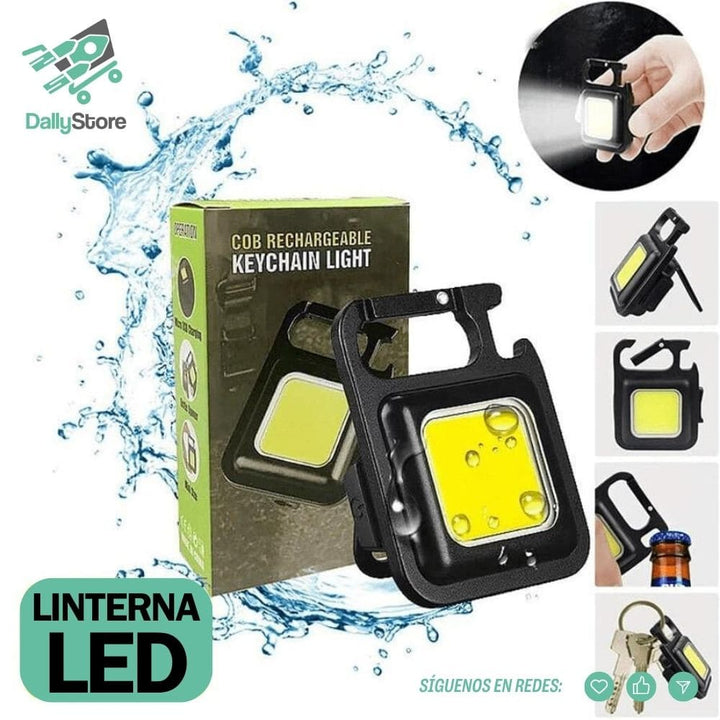 MINI LINTERNA TÁCTICA LED RECARGABLE X 2